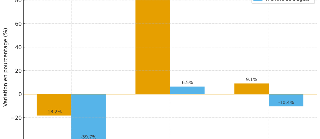 étude sur le blogging et ses performances