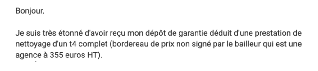 capture d'écran des problèmes clients postés sur un forum