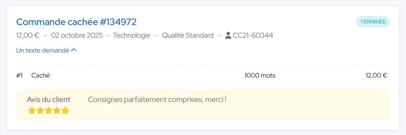 capture d'écran rédacteur.com 