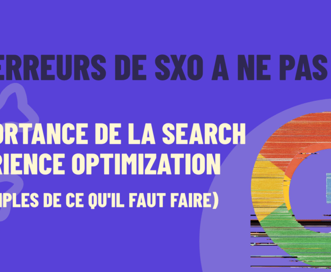 Header de l'article sur les erreurs de SXO
