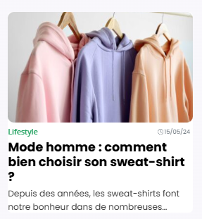 capture d'écran d'un article qui a l'air d'avoir été payé