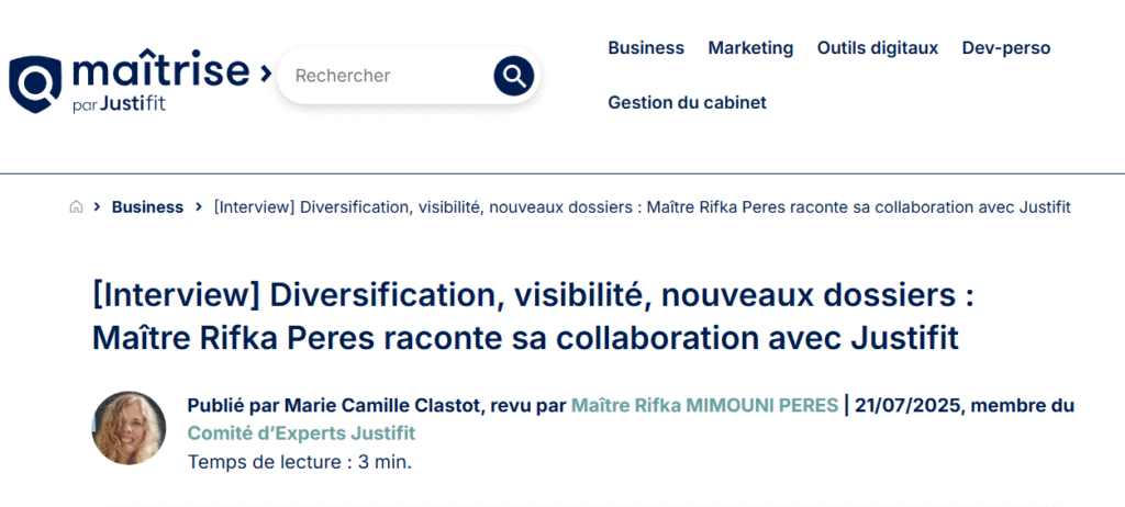 exemple d'un site qui met très bien en avant l'expertise de ses rédacteurs